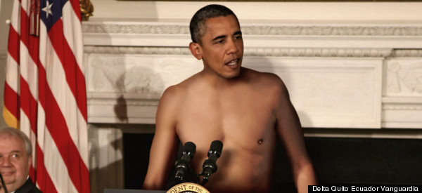 naked obama pic