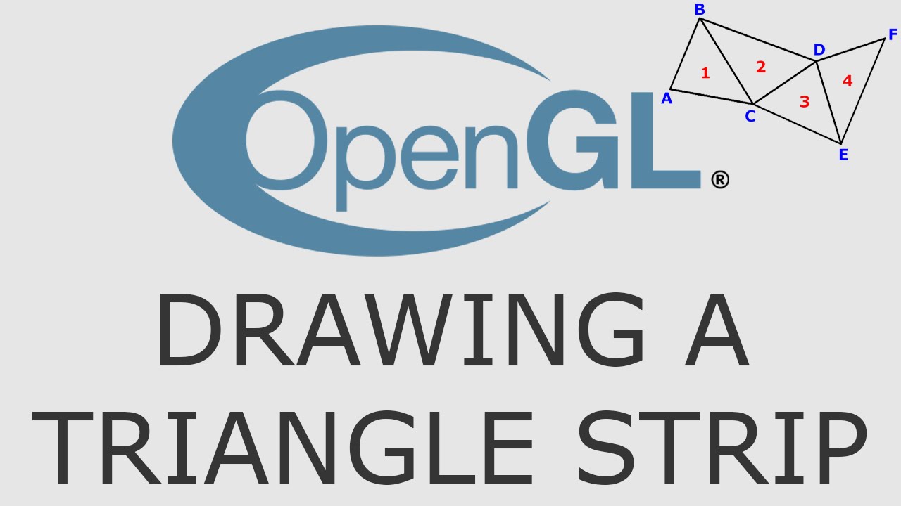 opengl triangle strip