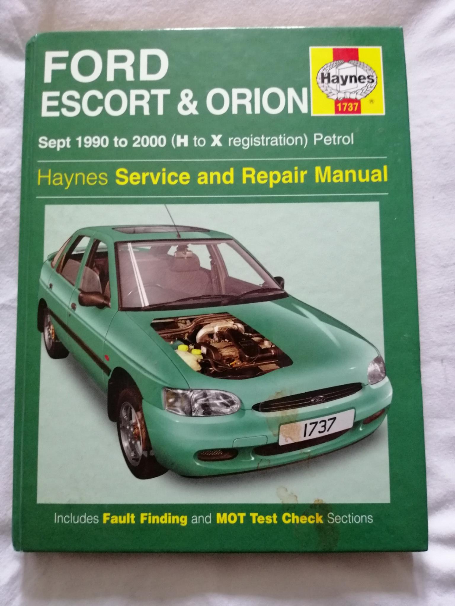 manual hayens free escort ford for