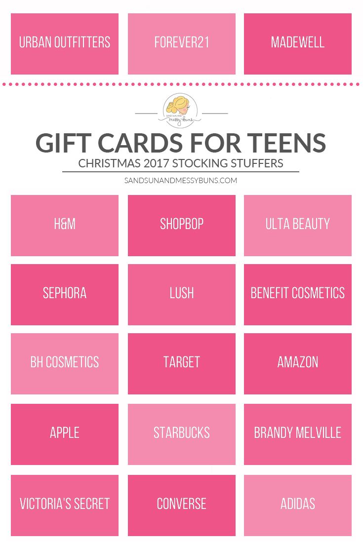 teens gift for cards