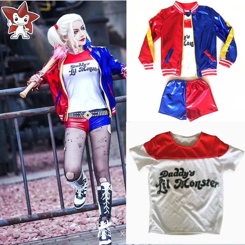 cosplay harley suicide quinn costume squad