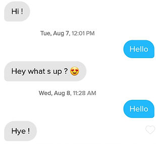dating online to say hi how