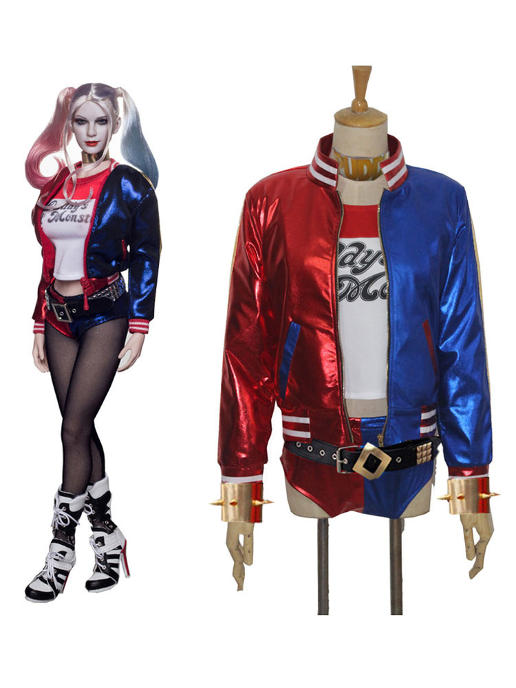 harley squad quinn cosplay costume suicide
