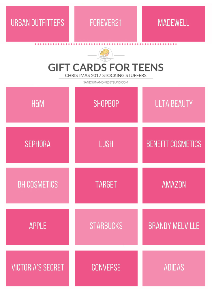cards for gift teens