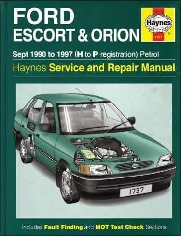 free escort manual hayens ford for