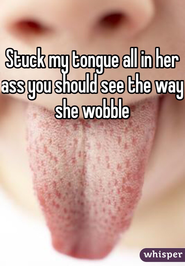tongue in asshole