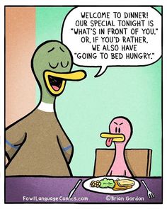 hungry duck strip