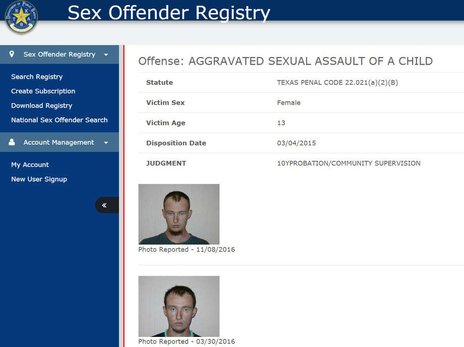 information sex registered offenders on